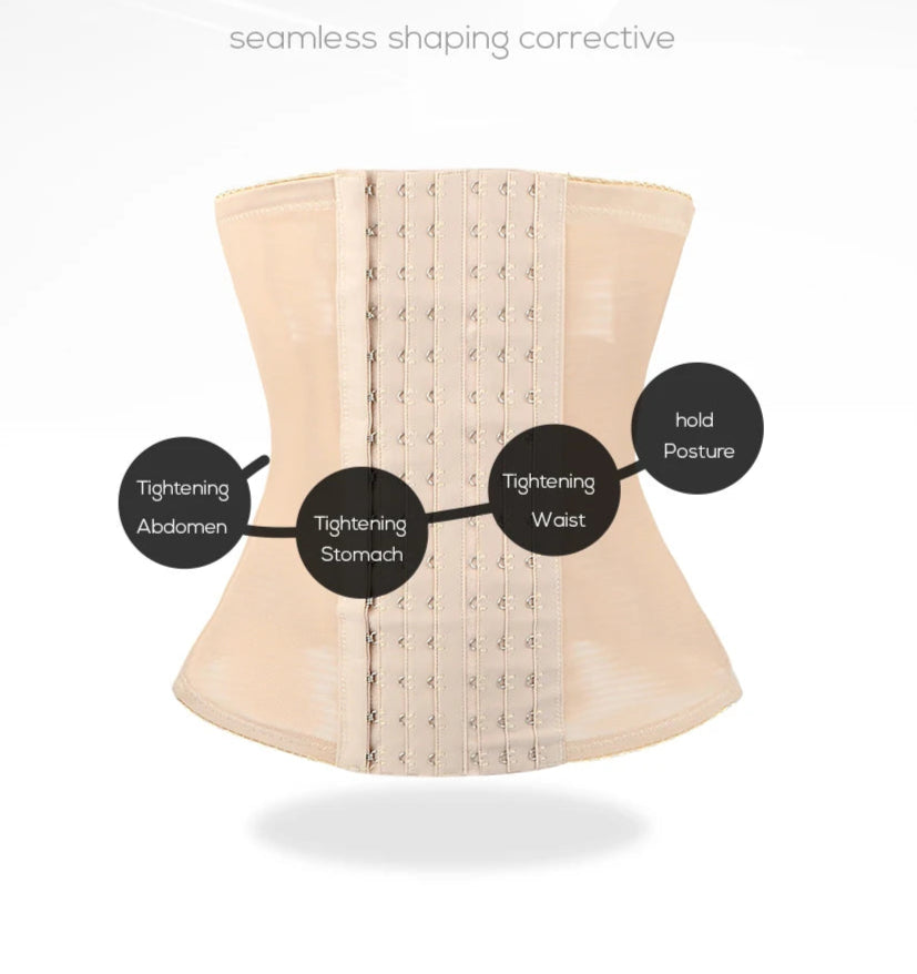 Waist Trainer for Women – Workout Shapewear Belt with Back Support