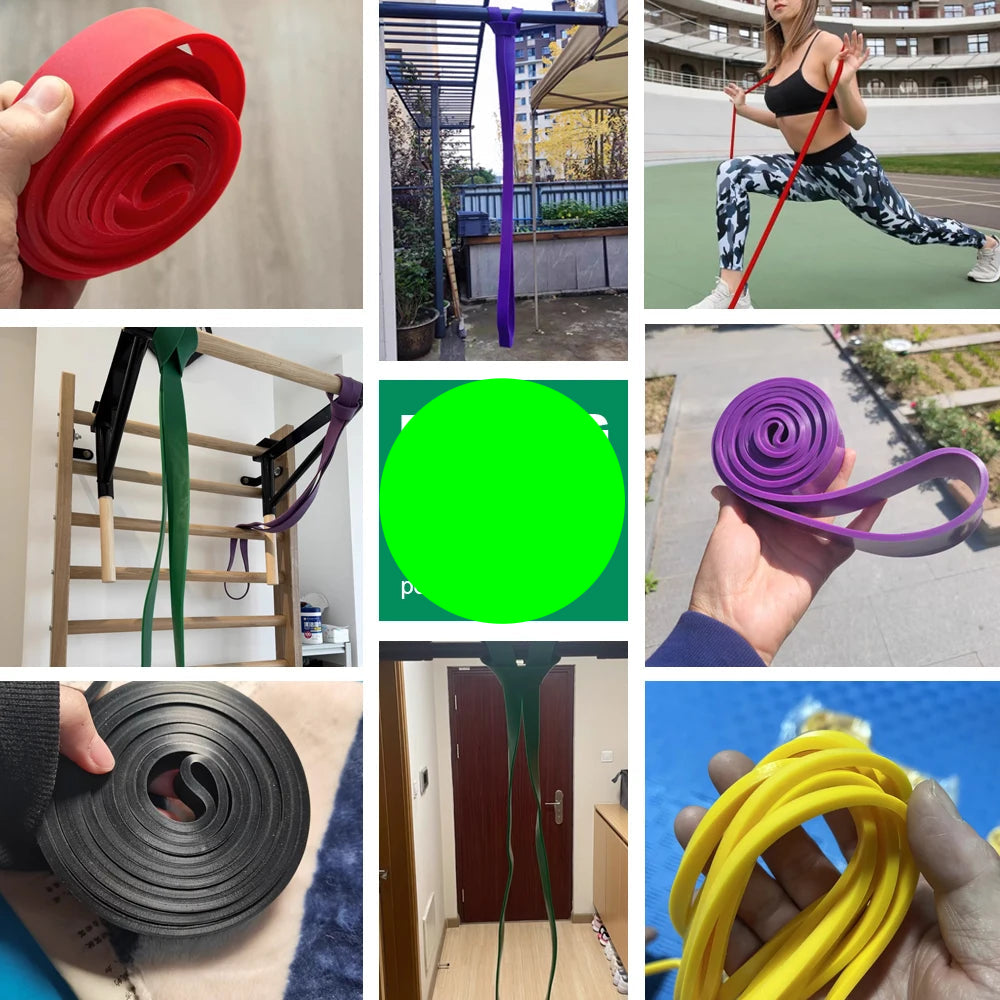 Ultimate Resistance Band Set – 5–120 lbs Home Workout Kit for Fitness, Yoga & Boxing Training